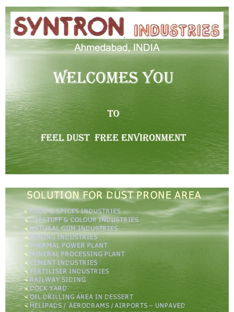 Dustron Overview and Specifications | PDF