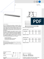 Linear Diffuser MTL: Description