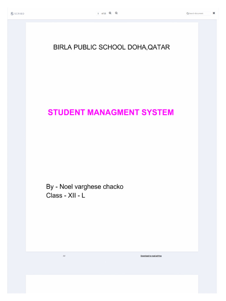 Screencapture Scribd Document 677747181 Ip Project Class 12 Google Docs ...