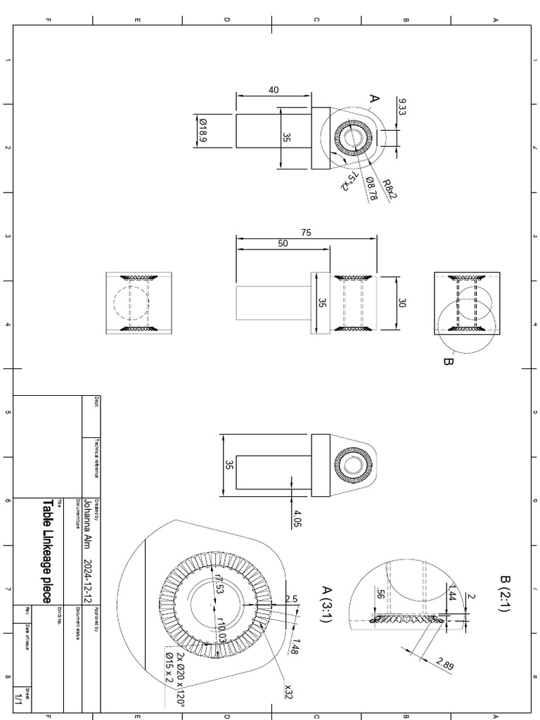 Technical Specifications Sheet | PDF