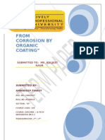 Protection from Corrosion by Organic Coatings