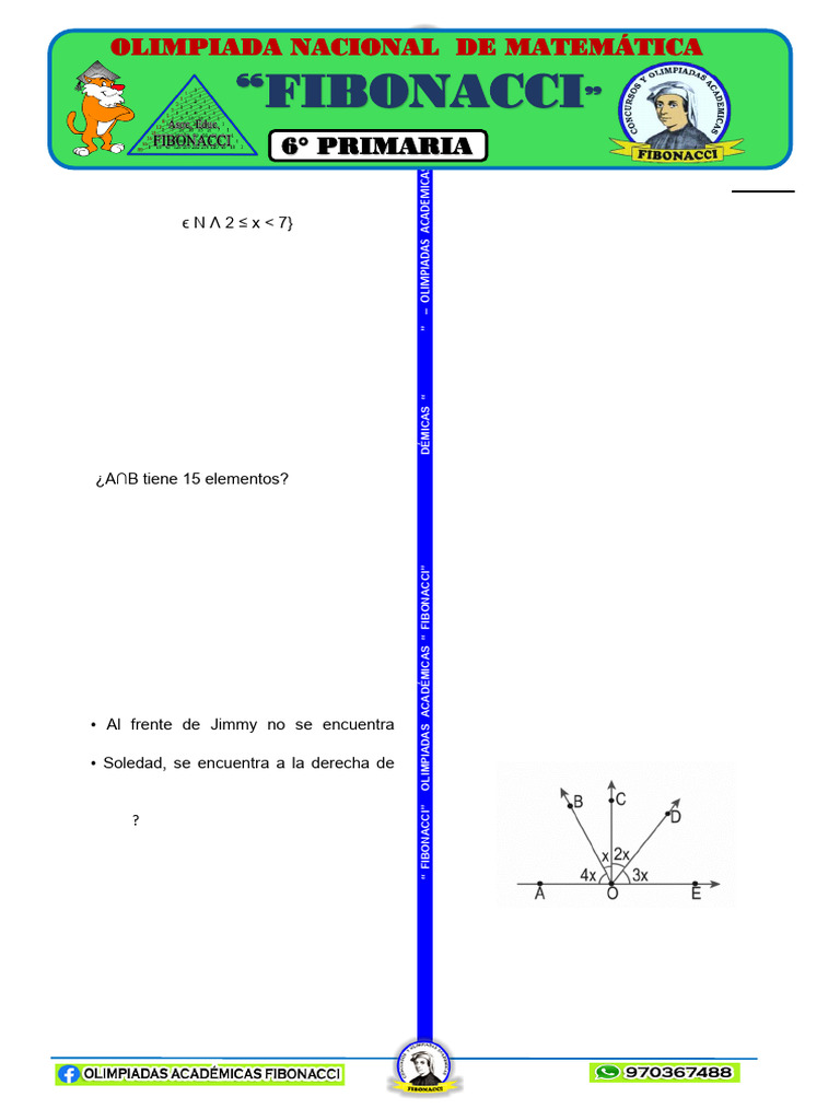 6to Prim Mate | PDF | Matemática Elemental | Matemáticas