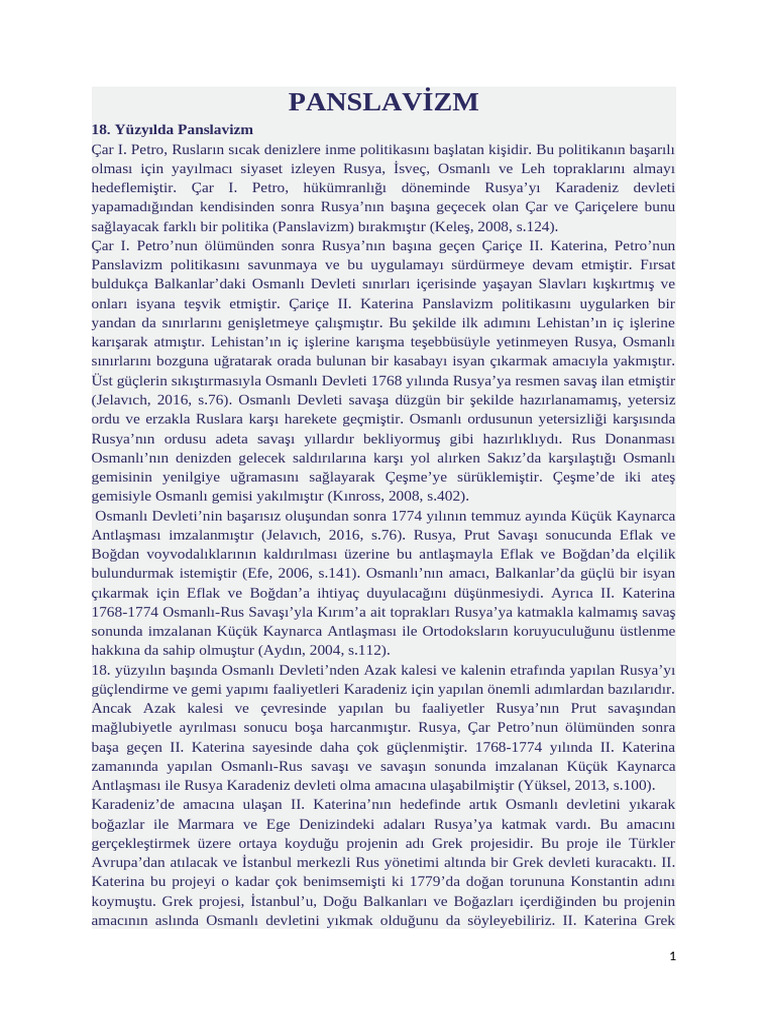 Osmanlı Tarihi - 2 Ders Notları | PDF