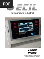 Manual do Multicalibrador Cappo 200 | PDF | Calibração | Termopar