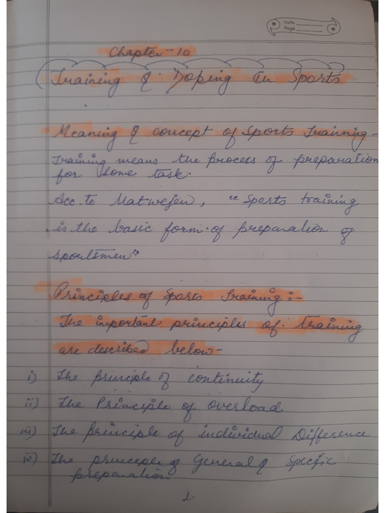 PHE XI Chapter 10 Notes | PDF