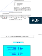 Caída presión separador ventilación