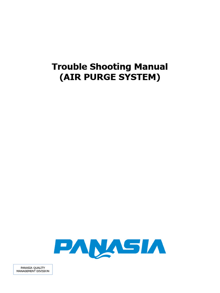 Air Purge System Troubleshooting Guide | PDF | Valve | Electricity