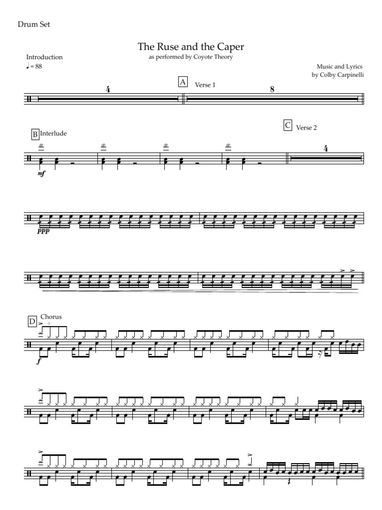Ruse Caper Drum | PDF