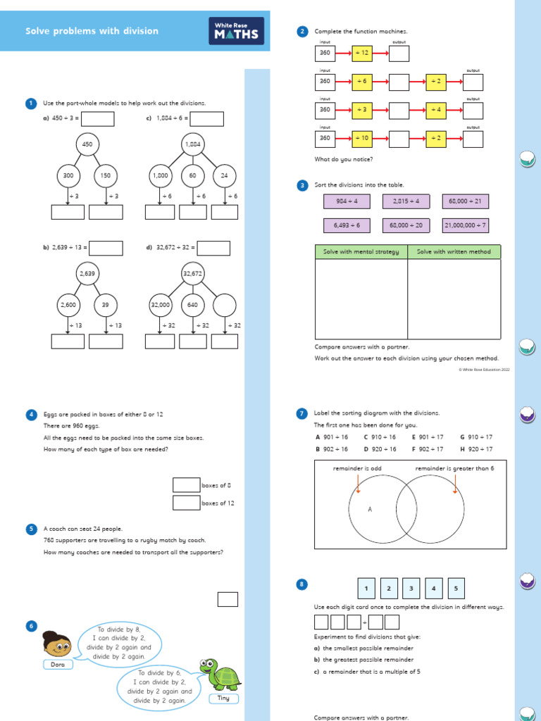 Division Problem-Solving Strategies | PDF | Applied Mathematics ...