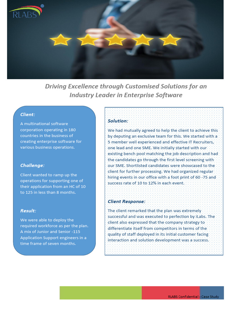 Driving Excellence Through Customised Solutions For An Industry Leader ...