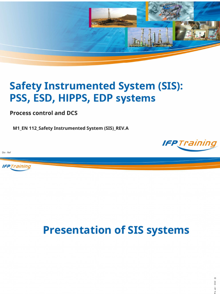 Systèmes instrumentés de sécurité (SIS) | PDF | Sécurité | Ingénierie ...