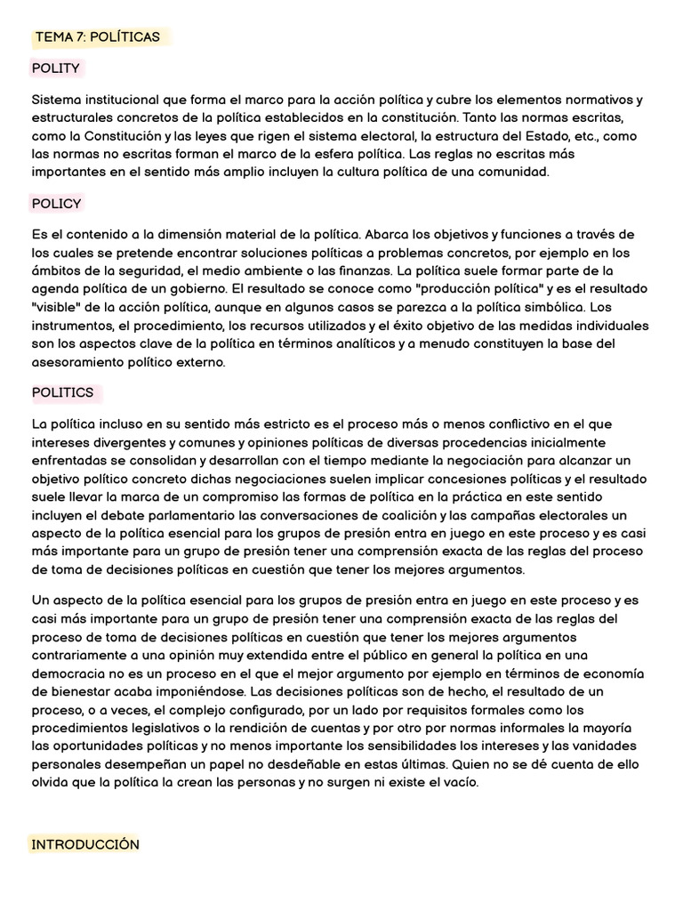 Políticas Públicas: Marco y Proceso Decisional | PDF | Toma de ...