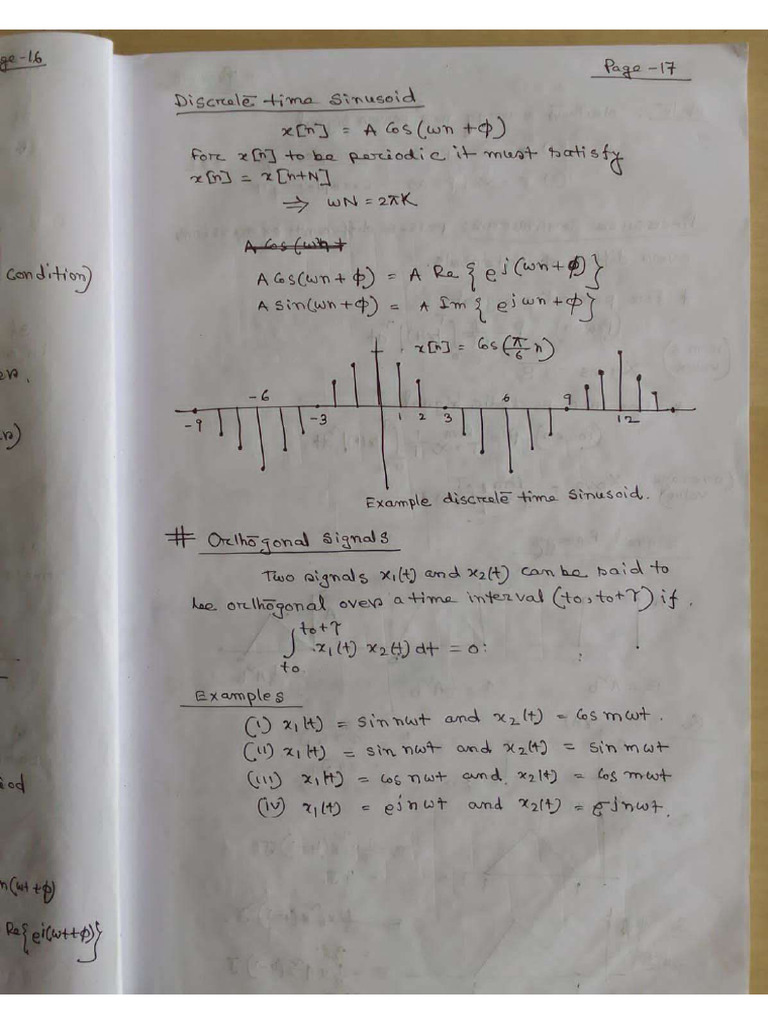 Signal And System Notes Part 2 Pdf