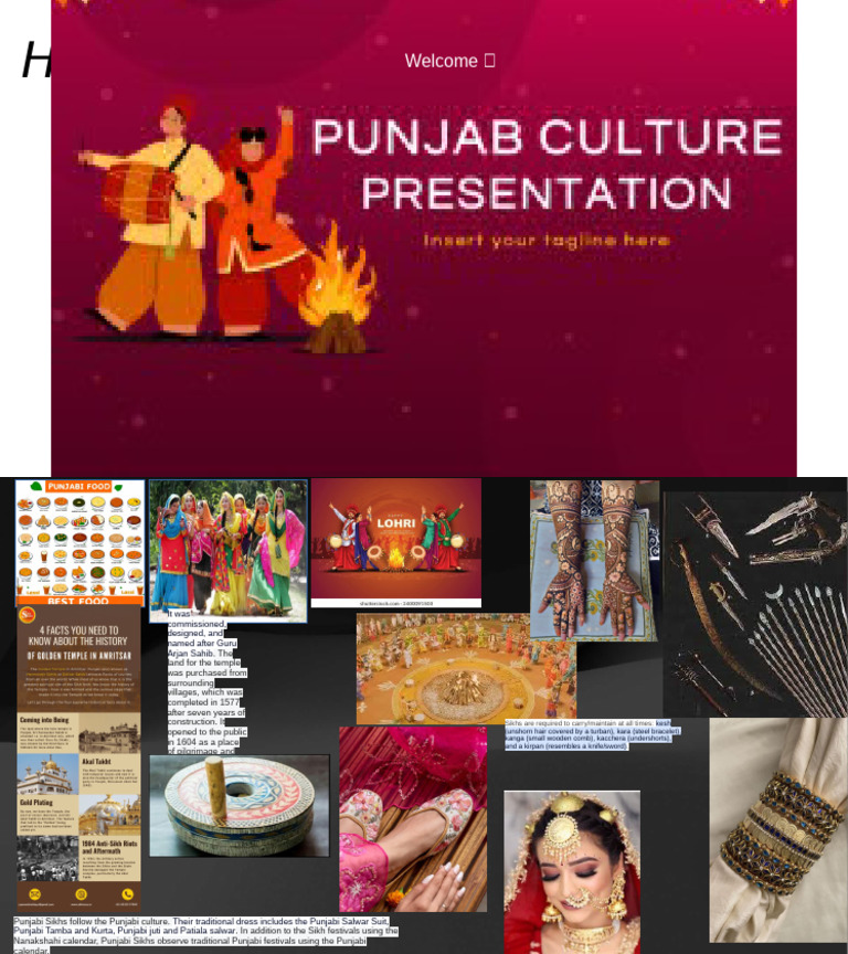 Punjabi Sikh Culture and Traditions | PDF