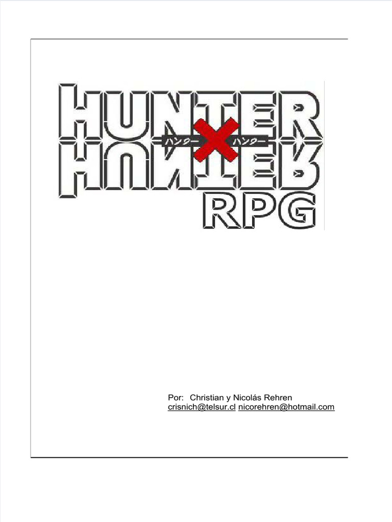 Hunter X Hunter RPG Manual Completouwu | PDF | Aura (paranormal) | Mente