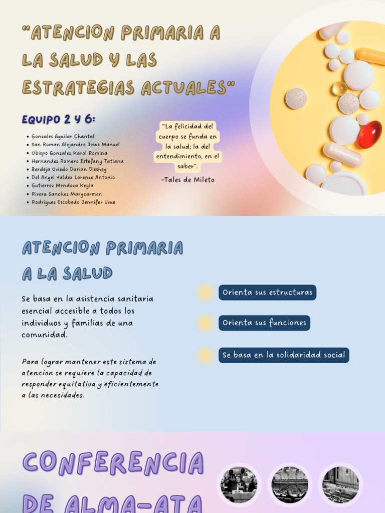 Estrategias de Atención Primaria en Salud | PDF | Desarrollo sostenible ...