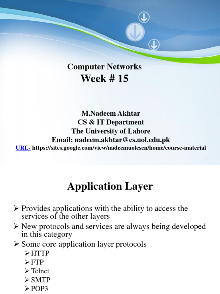 Application Layer Protocols Overview | PDF | File Transfer Protocol ...