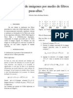 Aclaramiento de Imágenes Por Medio de Filtros Pasa