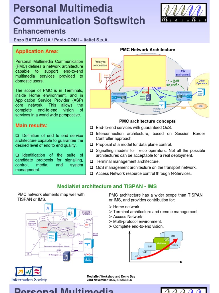 06 Poster ITL-051109 | PDF | Ip Multimedia Subsystem | Session ...