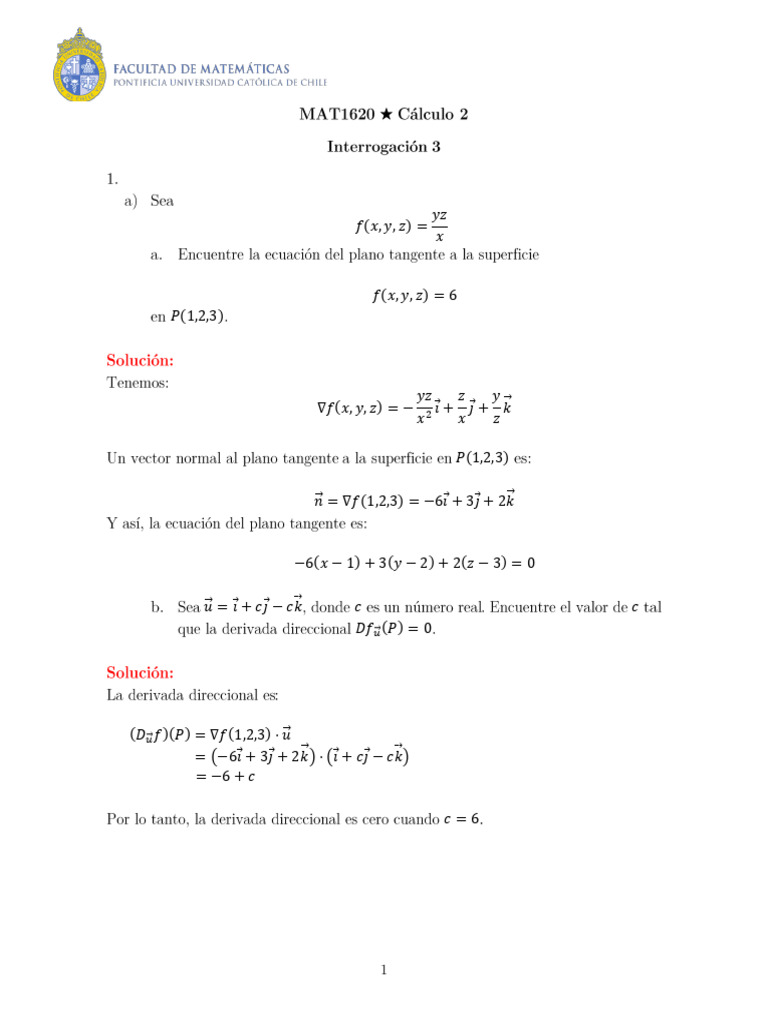 Multivariable Calculus Functions Analysis | PDF