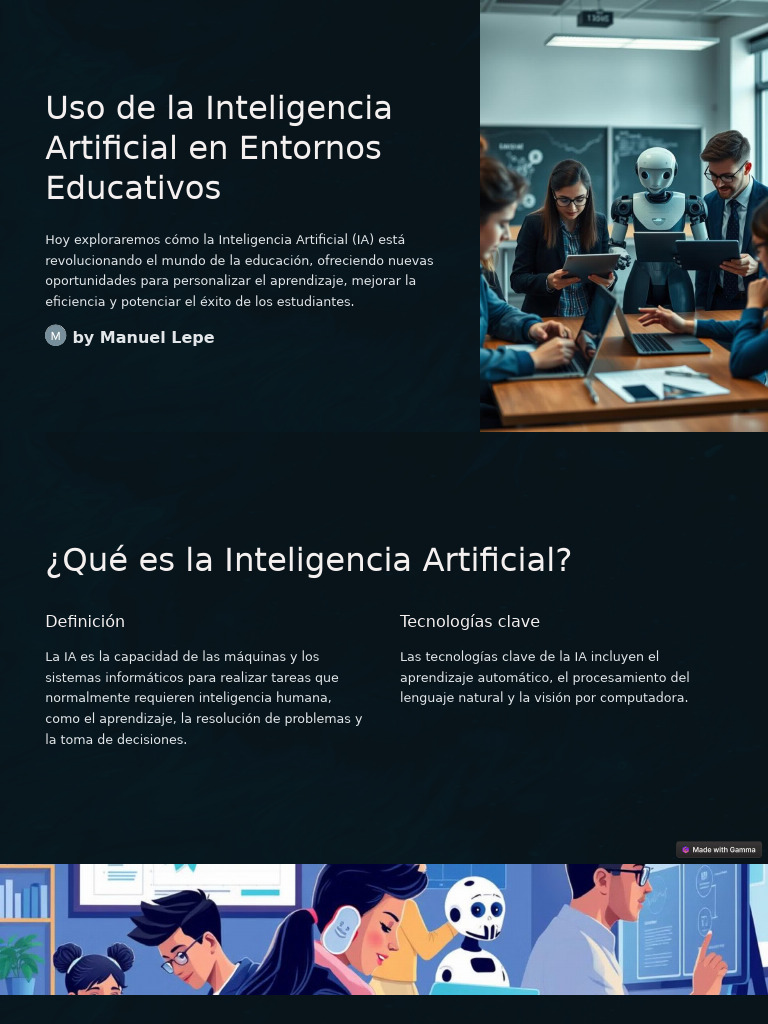 Uso de La Inteligencia Artificial en Entornos Educativos | PDF ...