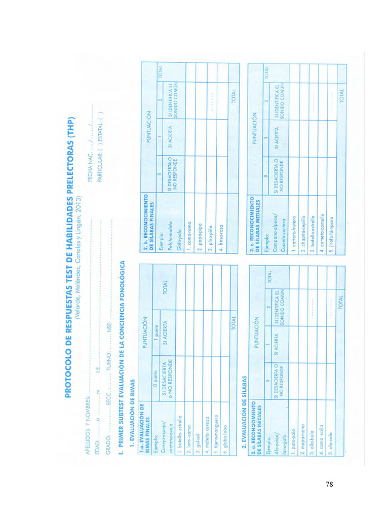 Protocolo de Respuestas - THP | PDF