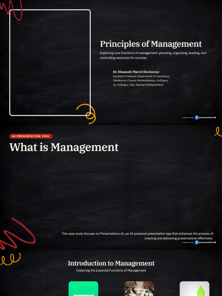 Case Study About Presentations and Management | PDF