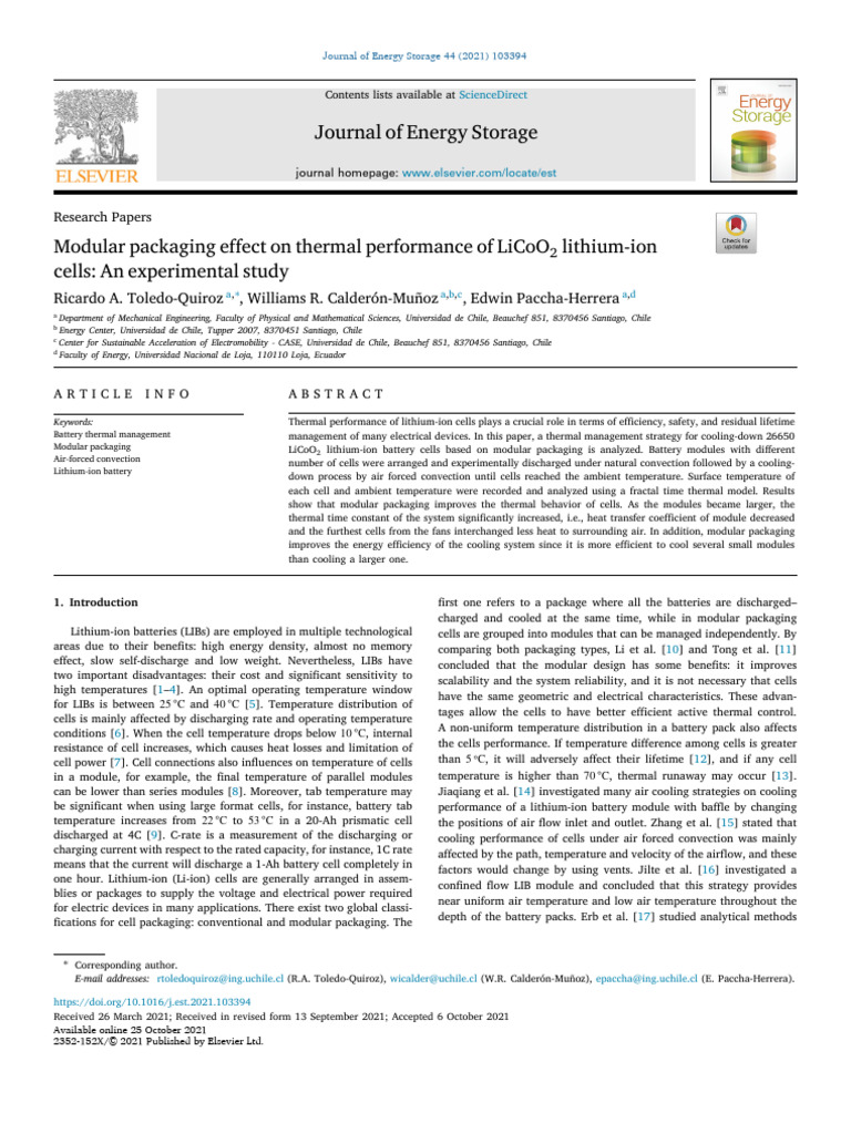 Modular Packaging Enhances Li-ion Cell Cooling | PDF | Lithium Ion ...