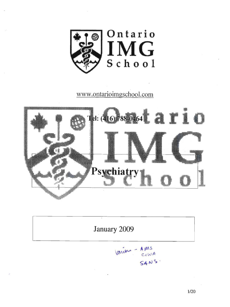 IMG School Notes | PDF