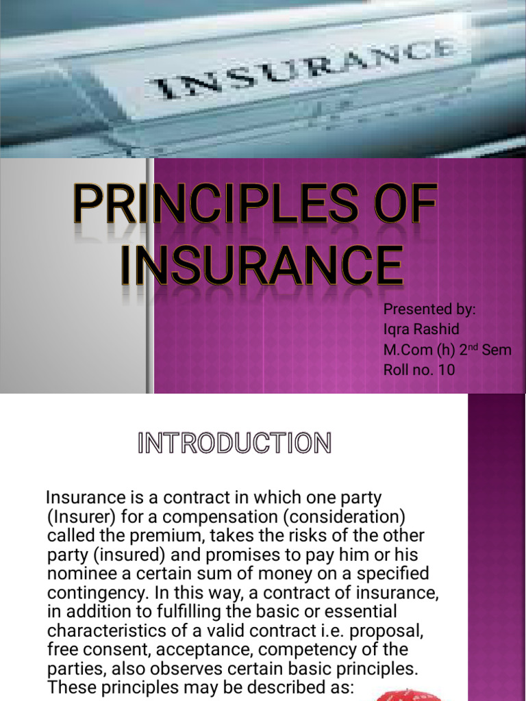 principles-of-insurance-pdf-insurance-indemnity