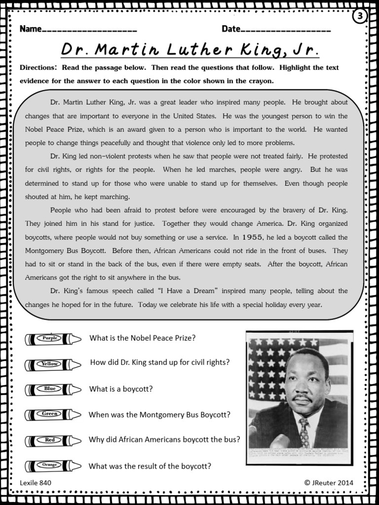 martin Luther King Jr | PDF | Martin Luther King Jr. | Social Movements
