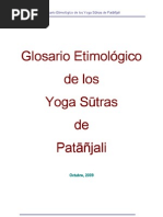 Vocabulario Yoga