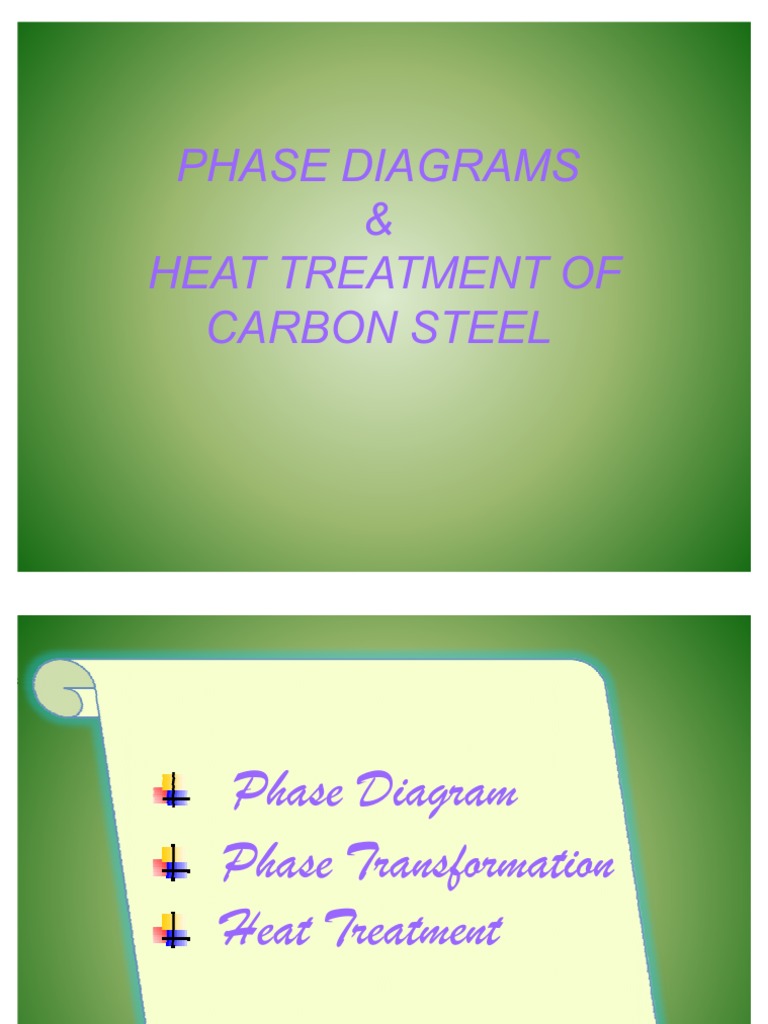 Carbon Steel Phase Diagram Analysis | PDF | Heat Treating | Annealing ...
