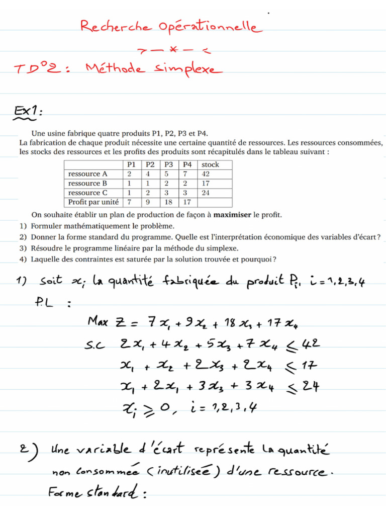 TD2 Corr RO | PDF