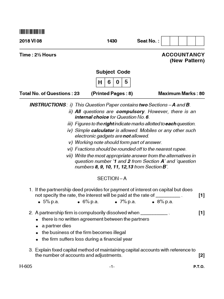 Acc paper 2018 | PDF | Balance Sheet | Expense