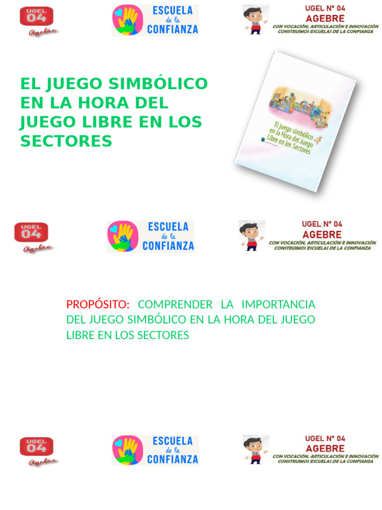 El Juego Simbolico en La Hora Del Juego Libre en Los Sectores | PDF ...