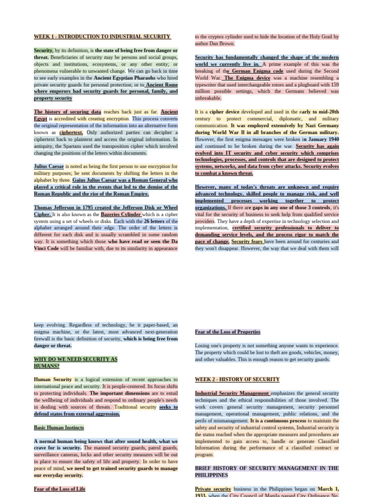 Lea 3 Security and Safety | PDF | Encryption | Cipher