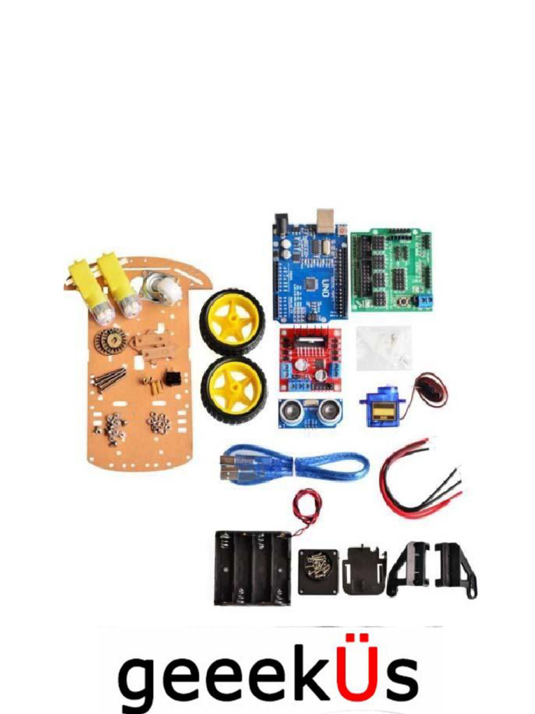 GK KIT 003Manual-English | PDF | Arduino | Screw