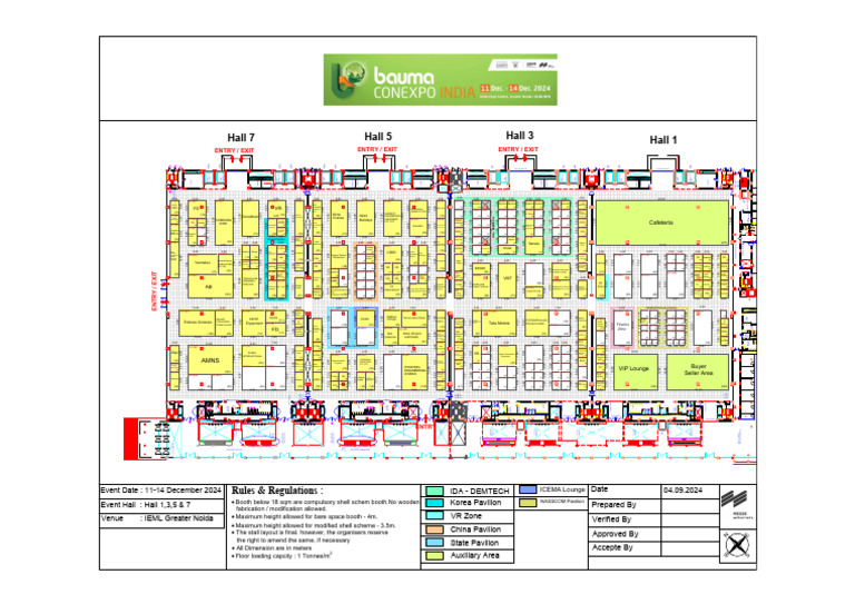 Hall Layout and Entry Points Guide | PDF