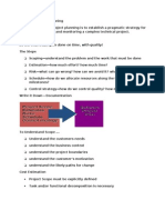 Software Project Planning