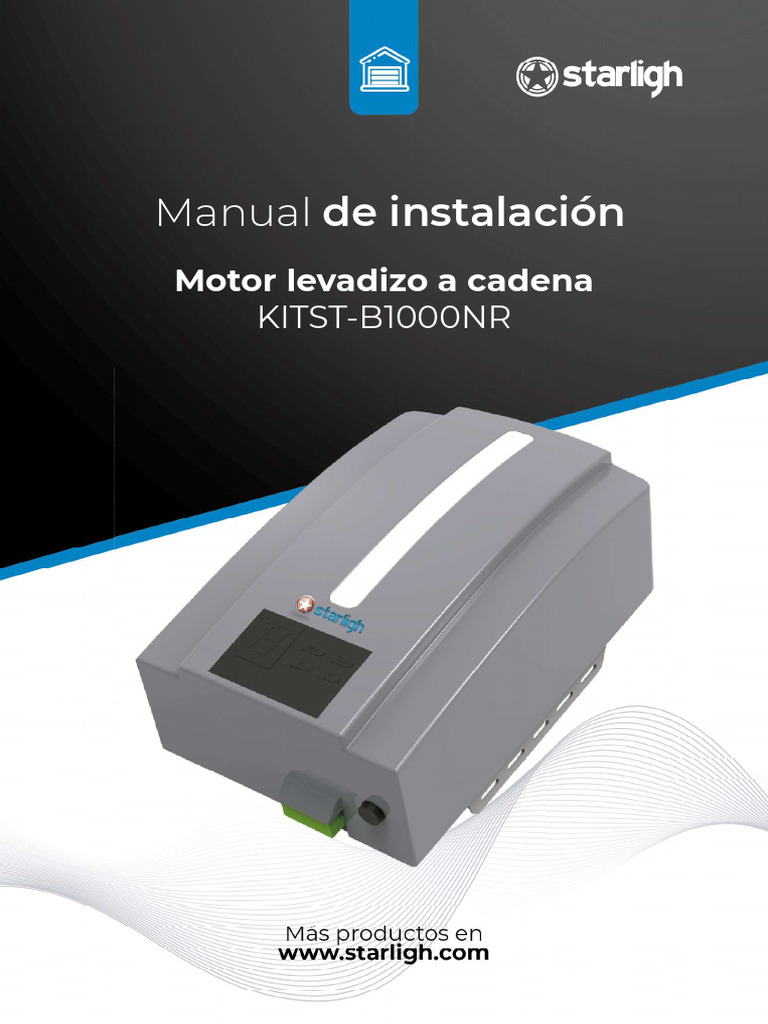 Manual de Instalación KITST-B1000NR | PDF | Cambiar | Diodo emisor de luz