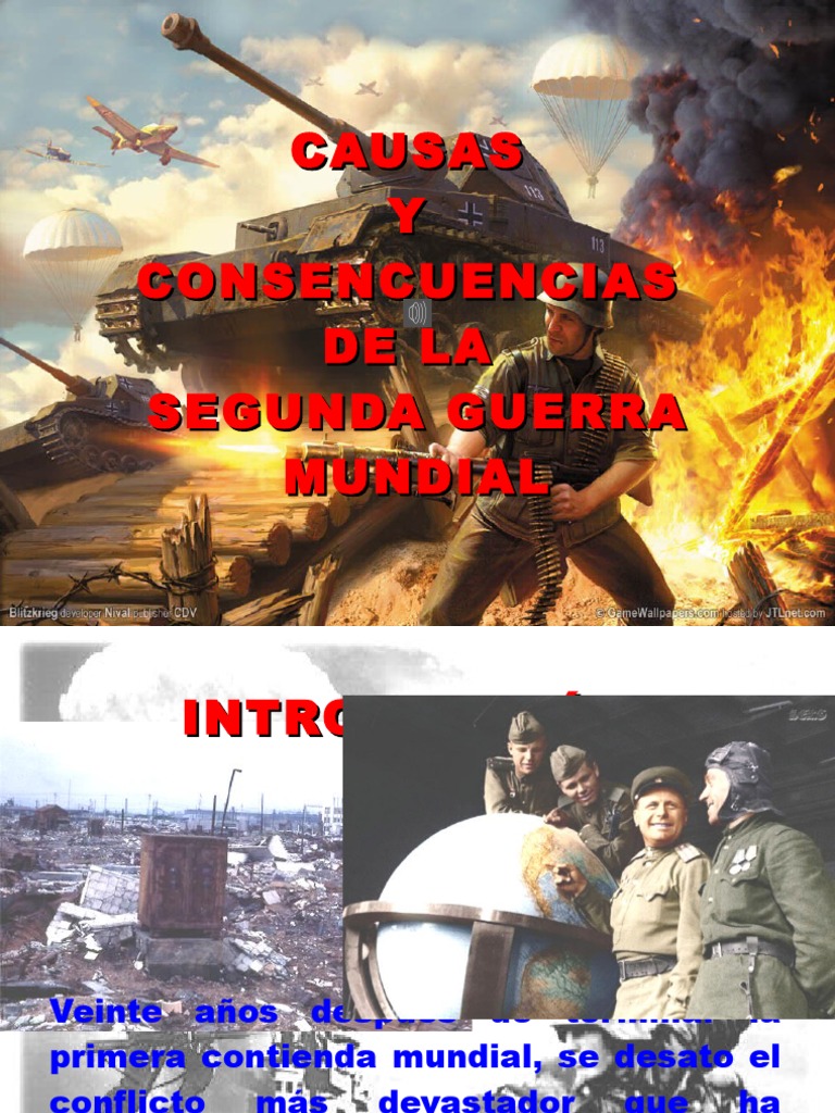 Causas y Consecuencias de la 2ª Guerra Mundial | PDF | Alemania nazi ...
