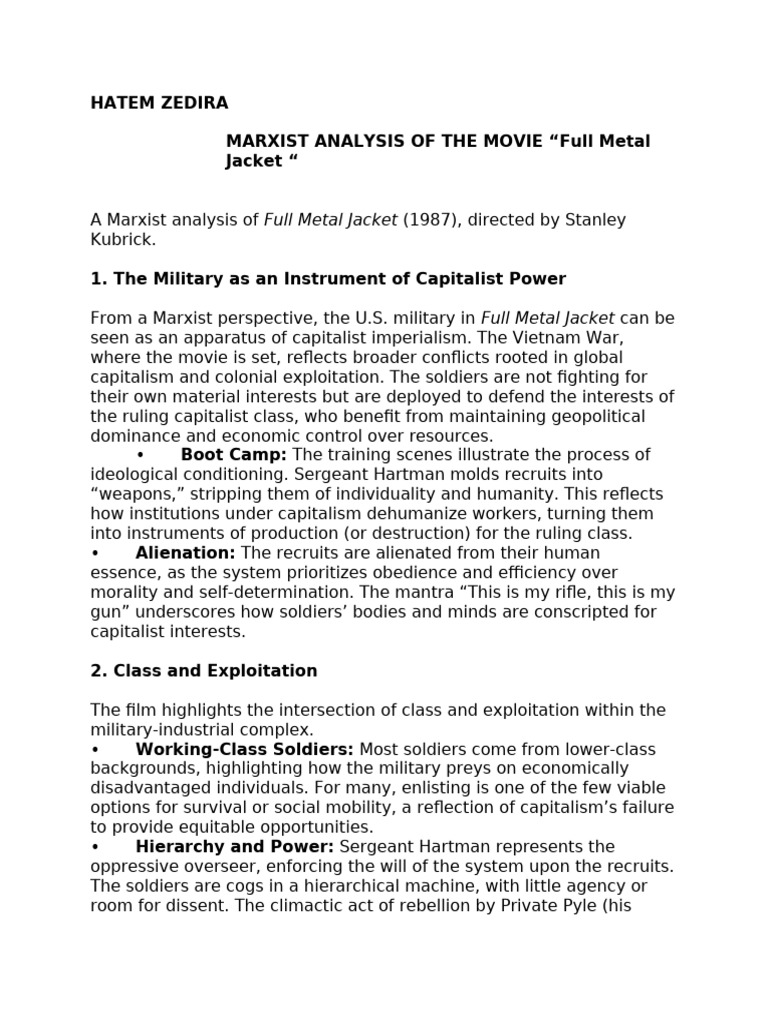 Lit Assignment Pdf Marxism Capitalism