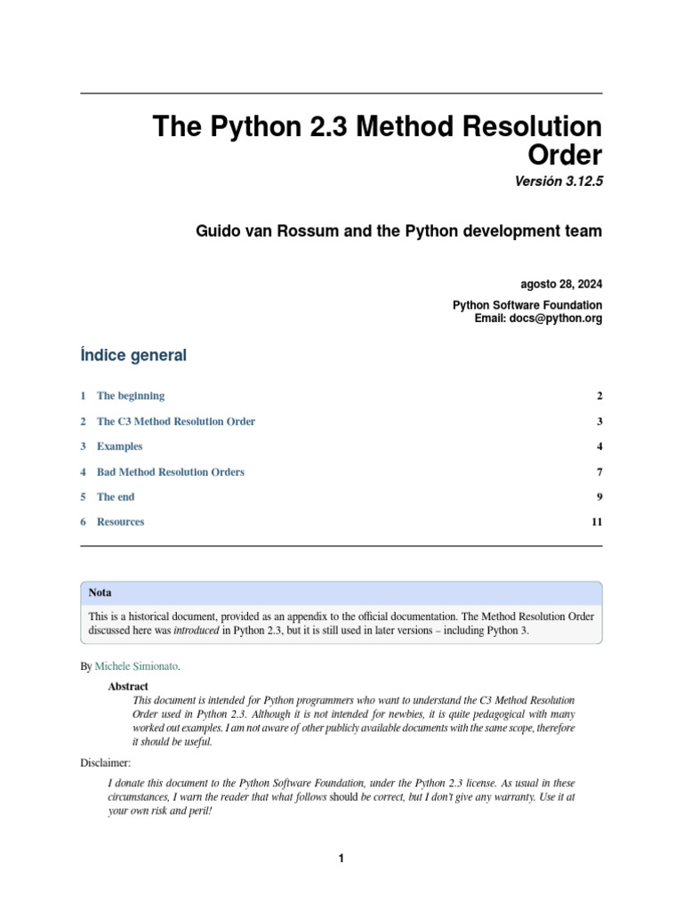 howto-mro | PDF | Inheritance (Object Oriented Programming) | Computer ...