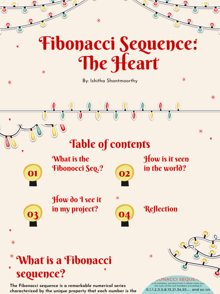 Fibonacci Sequence Project- 12_18_24 | PDF | Heart | Sequence