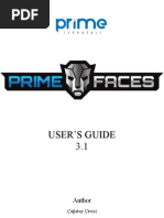 Prime Faces Users Guide 3 1