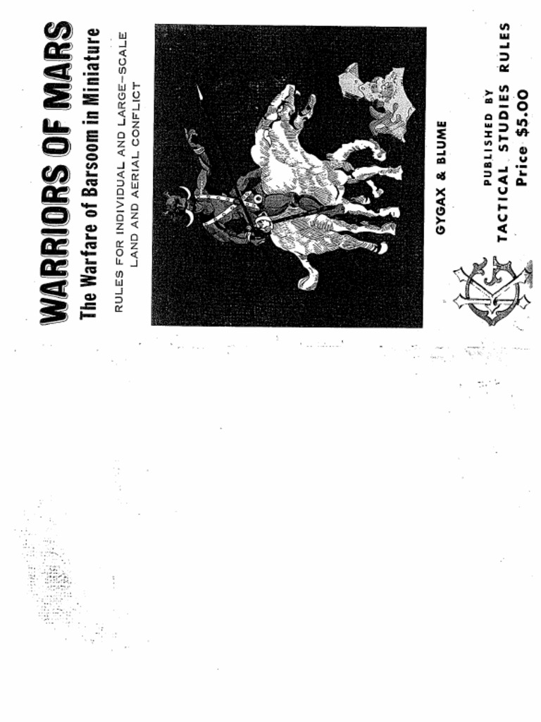 TSR Barsoom | PDF