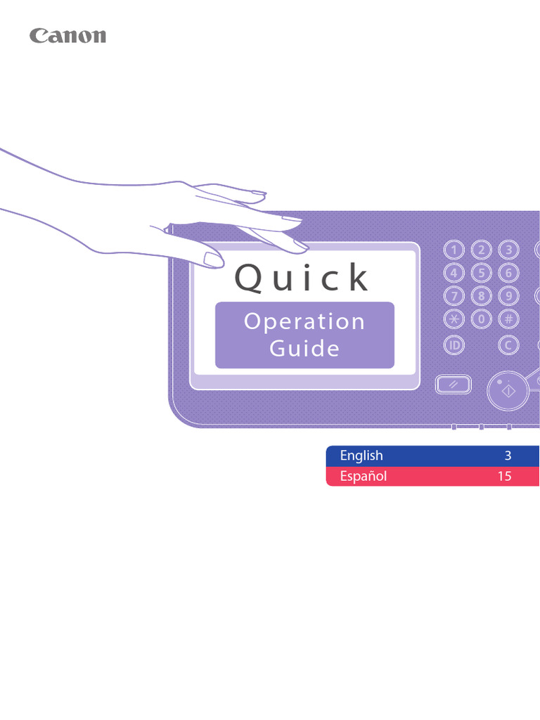 Quick Operation Guide for Printing & More | PDF | Image Scanner ...