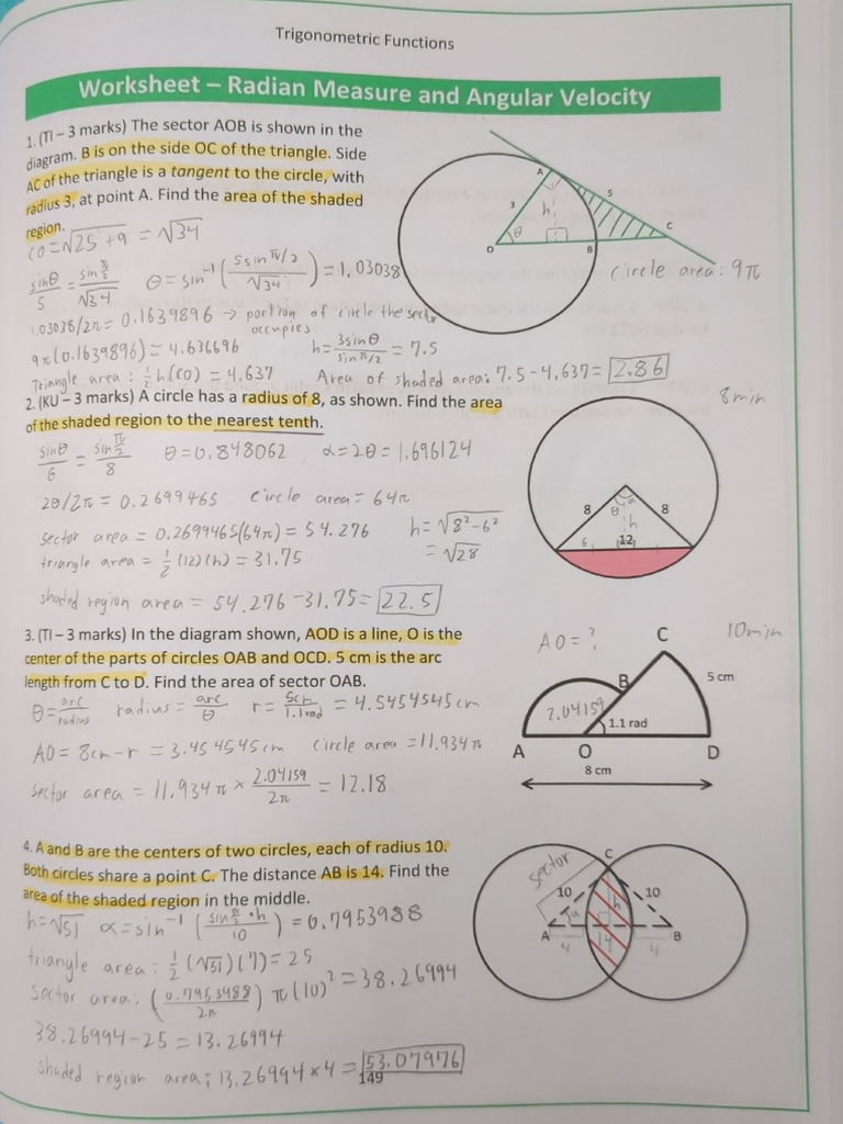 Circlemathproblems | PDF