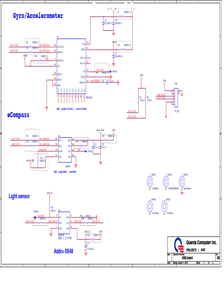 ZS8 USB Board Change List | PDF